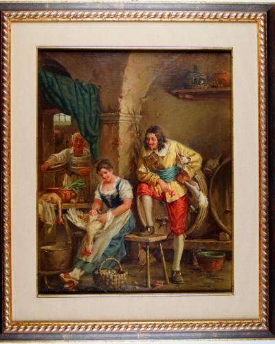 Scena di osteria - Francesco Rinaldi